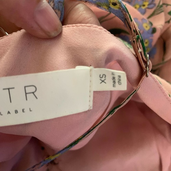 ASTR Pink & Blue Floral Pandora Maxi Dress‎ - Picture 13 of 15